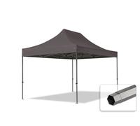 TOOLPORT 3x4,5 m Carpa plegable, PREMIUM acero 40mm, gris oscuro - (600053)