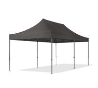 TOOLPORT 3x6 m Carpa plegable, PREMIUM acero 40mm, gris oscuro - (600076)