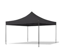 TOOLPORT 4x4 m Carpa plegable, PREMIUM acero 40mm, negro - (600126)