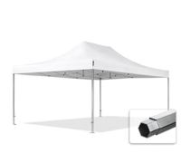 TOOLPORT 4x6 m Carpa plegable, PROFESSIONAL aluminio 50mm, blanco - (578684)