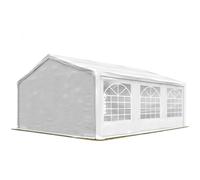 TOOLPORT Carpa para Fiestas 4x6 m Resistente PVC 600 N Lona y Blanco | Lona de PVC robusta y sin embargo, montaje rápido mediante clic