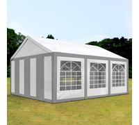 TOOLPORT FLEX 3x6 m Carpa para fiestas, PE 450, gris-blanco - (91120)
