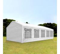 TOOLPORT FLEX 4x10 m Carpa para fiestas, PE 350, blanco - (90107)