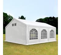 TOOLPORT FLEX 4x6 m Carpa para fiestas, PE 550, con base reforzada, blanco - (92102)