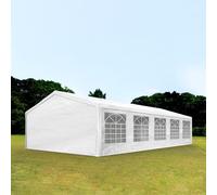 TOOLPORT FLEX 5x10 m Carpa para fiestas, PE 350, blanco - (90104)
