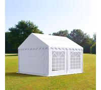 TOOLPORT PRO 3x3 m Carpa para fiestas, PVC 700, blanco - (6158)