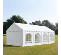 TOOLPORT PRO 3x9 m Carpa para fiestas, PVC 750, con base reforzada, blanco - (7264)