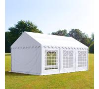 TOOLPORT PRO 4x6 m Carpa para fiestas, PVC 700, blanco - (4758)