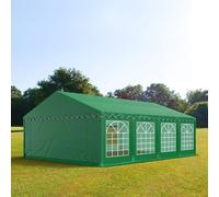 TOOLPORT PRO 4x8 m Carpa para fiestas, PVC 700, verde oscuro - (5093)