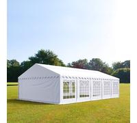 TOOLPORT PRO 5x10 m Carpa para fiestas, PVC 700, blanco - (6160)