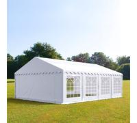 TOOLPORT PRO 5x8 m Carpa para fiestas, PVC 700, blanco - (4782)