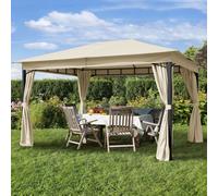 TOOLPORT Sunset Cenador Sunset Classic, 3x4m, champán - (300181)