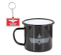 Top Gun Maverick - Juego de taza y llavero de Pete Mitchell, juego de regalo coleccionable de cultura pop