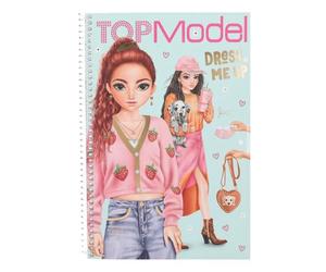 TOP MODEL - CUADERNO DE PEGATINAS GRANDE DRESS ME UP SPRING, 0013486