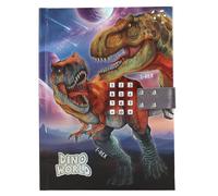 TOP MODEL - DIARIO CON CÓDIGO SECRETO DINO WORLD, 0013581, TIENDA CON LICENCIA OFICIAL