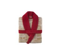 Top Towel Albornoz Jacquard 100% Algodón 500 g/m² - Acabado Terciopelo, Alta Absorción y Tacto Suave