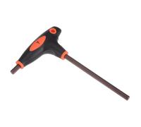 TOP-VIGOR 1 llave hexagonal de 7 mm, mango en T, llave de doble extremo para reparación del hogar y mantenimiento mecánico, acero S2 métrico
