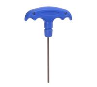 TOP-VIGOR 1 llave hexagonal H2.5 con mango en T, herramienta de reparación de llave hexagonal interior de acero S2 de 2.5 mm