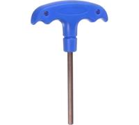 TOP-VIGOR 1 llave hexagonal H5 con mango en T, herramienta de reparación de llave hexagonal interior de acero S2 de 5 mm