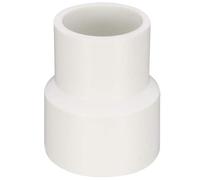 TOP-VIGOR 5 piezas de acoplamiento reductor de PVC DWV, conector adaptador de tubería de zócalo de 32 mm x 25 mm, conector reductor de tubería de conducto para suministros de agua, blanco