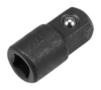 TOP-VIGOR Adaptador reductor de enchufe hembra de 11/4 pulgadas a macho de 3/8 pulgadas, adaptador de enchufe Cr-V para llave de trinquete, convertidor de unidad con retención de bola (negro)