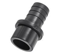 TOP-VIGOR Conector de tubo de PVC de 25 mm x 32 mm, adaptador de tubo recto de espiga, conector de manguera para manguera de agua, riego, jardín, tuberías de fontanería, 1 unidad, color negro