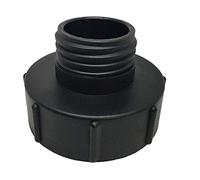 TOP-VIGOR IBC - Adaptador de tanque de plástico, conector de grifo de manguera S100 x 8 a S60 x 6, adaptador de punta de agua para válvula IBC Ton