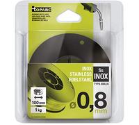 TOPARC - HILO MIG INOX Ø0,8 - BOBINA PLÁSTICO S100 1Kg - ER308LSi / G19 9LSi