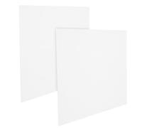 TOPBATHY 2 Piezas Panel de Dibujo de Algodón Blanco Multiusos Acabado Aprendizaje y Pintura al Óleo Profesional