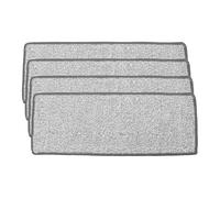 TOPBATHY 4 Piezas Recambio Mopa Microfibra 12x33 Cm para Limpieza Fácil y Absorción Superior, Almohadilla de Fibra para Suelos de Baldosas y Múltiples Tipos de Piso