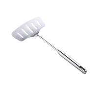 TOPBATHY Espátula Ranurada de Acero Inoxidable 304 para Pescado y Alimentos, Pala Volteadora Resistente, Fácil de Limpiar, Adecuado para Cocina y Hogar