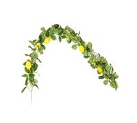 TOPBATHY Guirnalda de Limón Vegetación Artificial para Decoración Verano, Guirnalda de Frutas Artificiales Adecuado para Decorar Sala o Dormitorio Material de Seda y Espuma