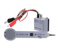 TOPBATHY Kit de Comprobador de Cables de Red con Amplificación por Inducción y Sonda Metálica para Pruebas Precisas en Cables de Datos y Video en Hogares y Fábricas