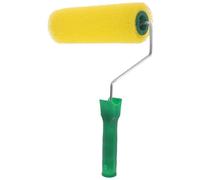 TOPBATHY Rodillo y Amarillo de Esponja Pintura de Texturizado Pintar con Cobertura Uniforme Mango Ergonómico Fácil de Limpiar Adecuado para Paredes