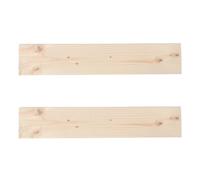 TOPBATHY Tableros de Madera para Cama Queen Size 2 Piezas Compatibilidad y Fácil Instalación DIY para Dormitorio o Habitación de Invitados