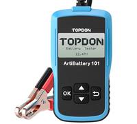 TOPDON ArtiBattery AB101 Comprobador de batería de Coche de 12V 100-2000CCA