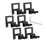 Tope Antideslizante para Colchón de Hierro, 1 Juego Ajustable | Estructura de Cama y Base Sommier, Negro Discreto, Resistente al Desgaste, Hogar y Apartamento