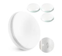 Tope de puerta para paredes, 4 x Ø 40 mm, Almohadillas amortiguadoras autoadhesivas en transparente, Sujeción extra fuerte con adhesivo especial, Protector de pared de puertas, Topes para puertas