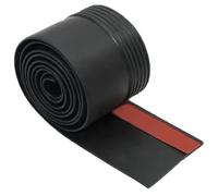 Tope de Puerta para Parte Inferior de la Puerta, burlete de Puerta, Relleno de Huecos Debajo de la Puerta, Bloqueador de Corrientes de Aire, insonorización/Aislante，Negro50mm，2 Piezas