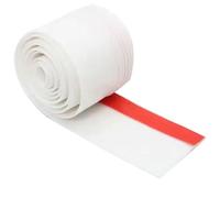 Tope de Puerta para Parte Inferior de la Puerta, burlete de Puerta, Relleno de Huecos Debajo de la Puerta, Bloqueador de Corrientes de Aire, insonorización/Aislante，Blanco36mm，2 Piezas
