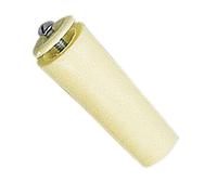 Tope de tornillo marfil para persiana 6 x ø 2 cm