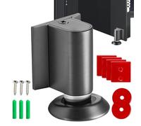 Tope magnético para puerta de suelo, altura ajustable, adhesivo resistente, a prueba de óxido, para hotel, taller, alquiler, despensa, balcón, hogar, cocina, aula, fácil de instalar, accesorios de
