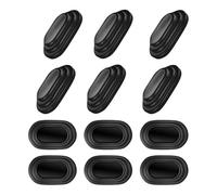 Tope para puerta de coche, adhesivo de protección de parachoques de silicona, accesorios exteriores para conducción diaria, garaje, al aire libre, estacionamiento, autopista