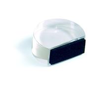 Tope plano adhesivo transparente