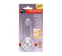 Tope retenedor giratorio adhesivo transparente blister