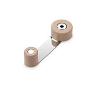 TOPE RETENEDOR GIRATORIO METALICO BEIGE (BLISTER) INOFIX