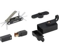 Topeak Caja de herram. Ninja Master+ ToolBox T11 con Tubi 11 Combo Multitool negro one_size