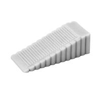 Topes de puerta de silicona de seguridad, 1/2/3 unidades, bloque de cuña, retenedor trasero for puerta de casa y oficina, tope anticolisión.(Gray,3PCS)
