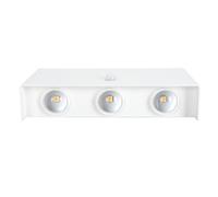Topiky Aplique de Pared con Pilas, Sensor de Movimiento, Luces de Pared Interiores con Interruptor, Luces de Pared Recargables Inalámbricas con Control Táctil, Luces Magnéticas (WHITE)