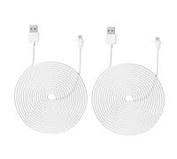 Topiky Cable de Carga para Exteriores Compatible Solo con EufyCam 2C y 2C Pro, Cargador de Cámara Resistente a la Intemperie de 9 M/29,5 Pies, Cable de Alimentación Ordenado para Cámara de Seguridad